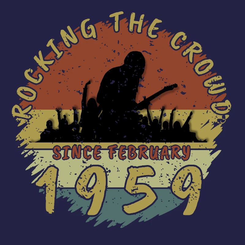 66th Birthday Rocking the crowd GIT 02/1959