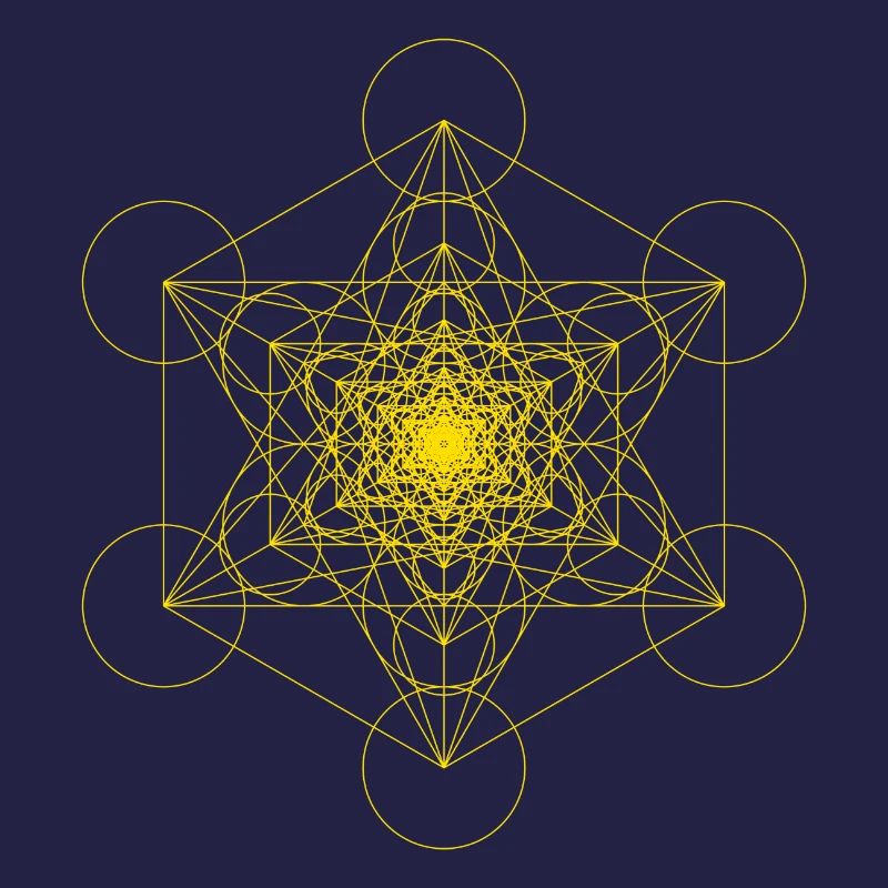 Phi Metatron's Cube