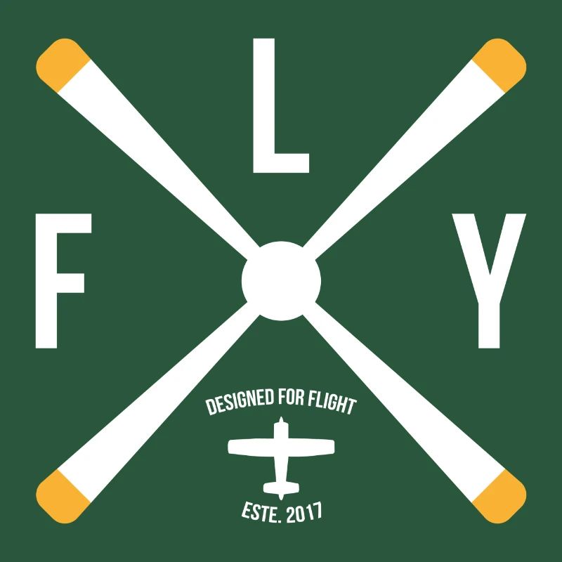 Designed for flight Geschenk Flugzeug Copilot