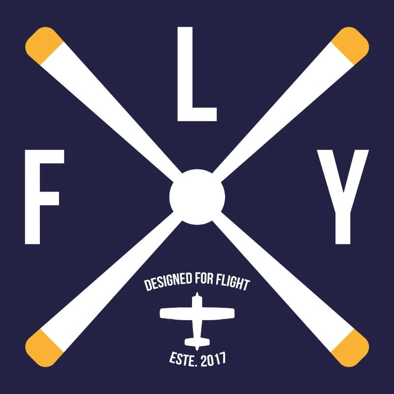 Designed for flight Geschenk Flugzeug Copilot