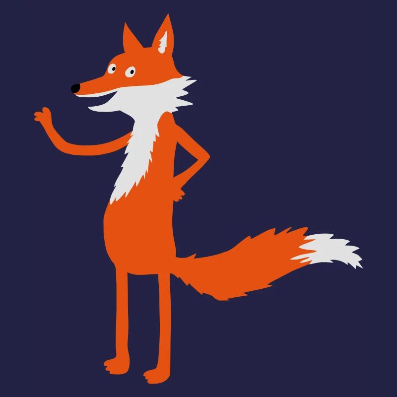 Fuchs steht