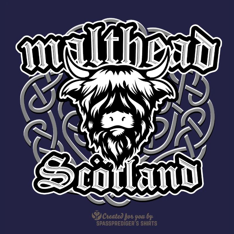 Malt Whiskey Malthead Celtic Design