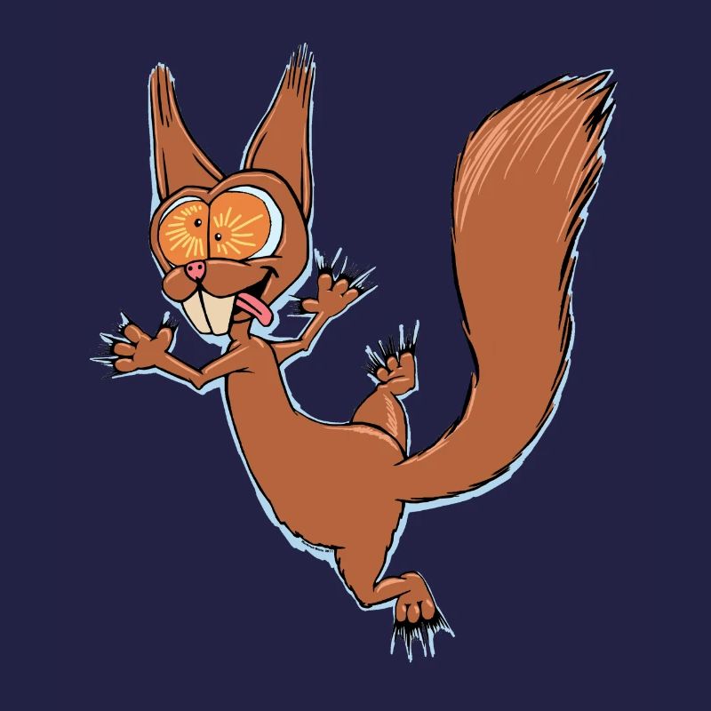 Verrücktes Eichhörnchen