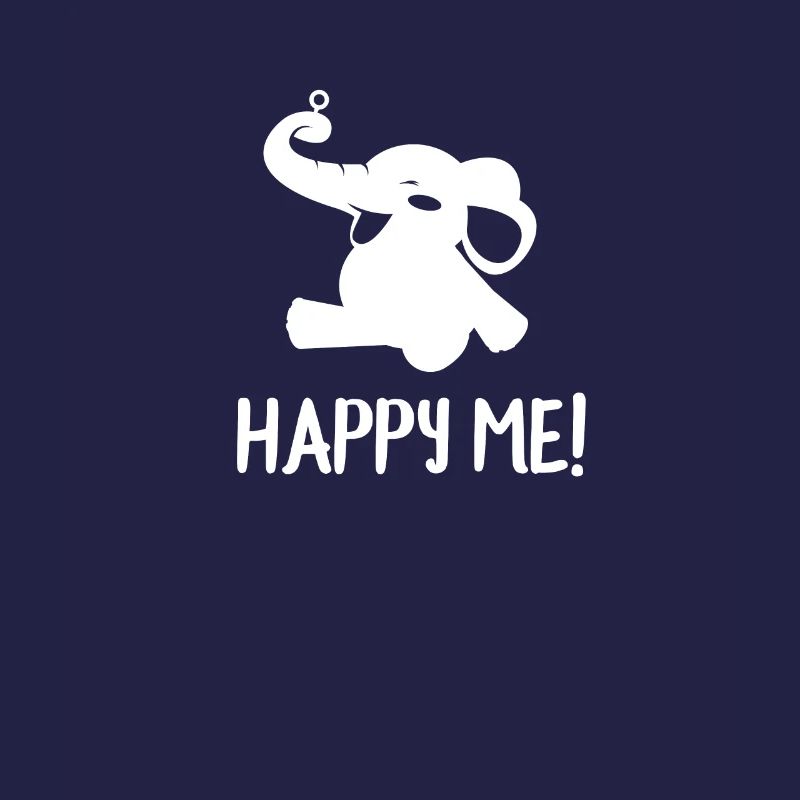 Éléphant - éléphant heureux moi!