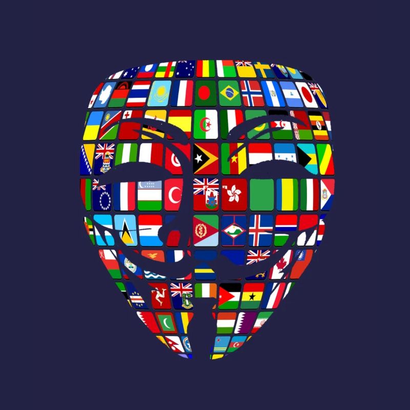 Anonymous world hacker Wikileaks Vandetta