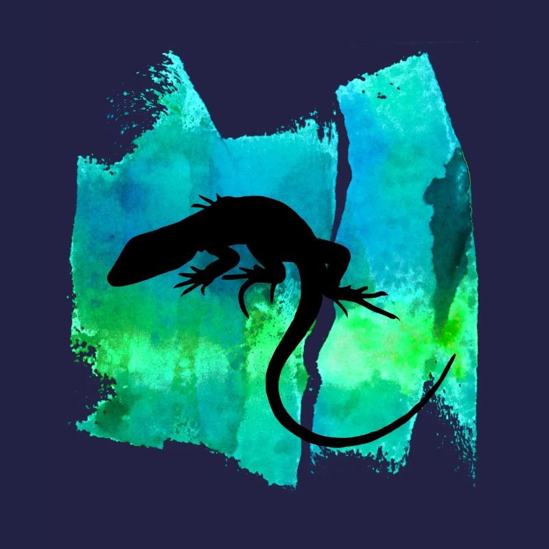 Lizard Eidechse T Shirt