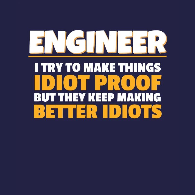 Engineering Gift Engineer Ich versuche Dinge zu machen