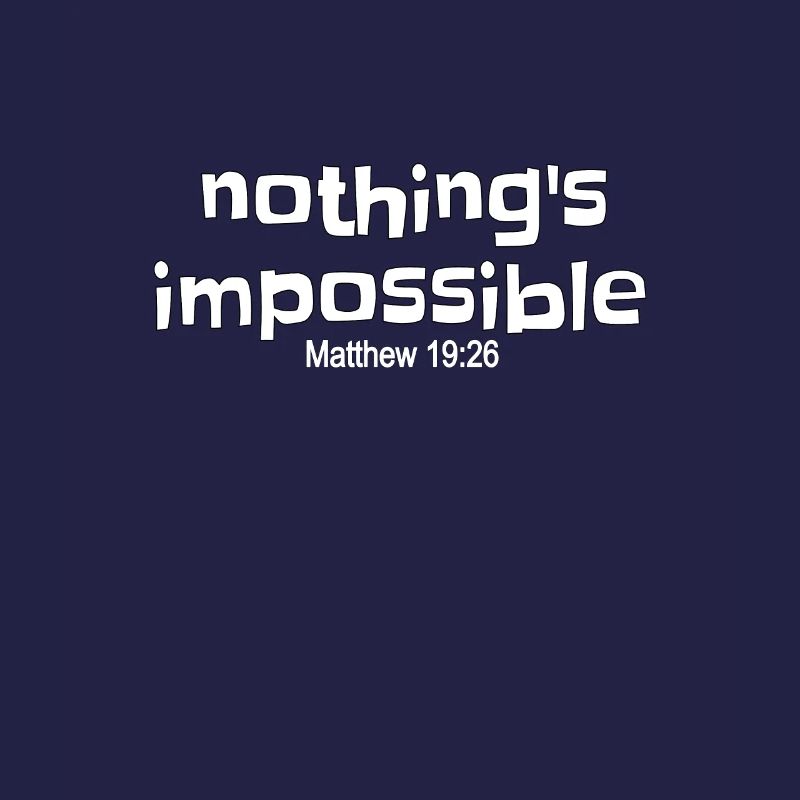 Conception chrétienne - Rien n'est impossible, Matthew