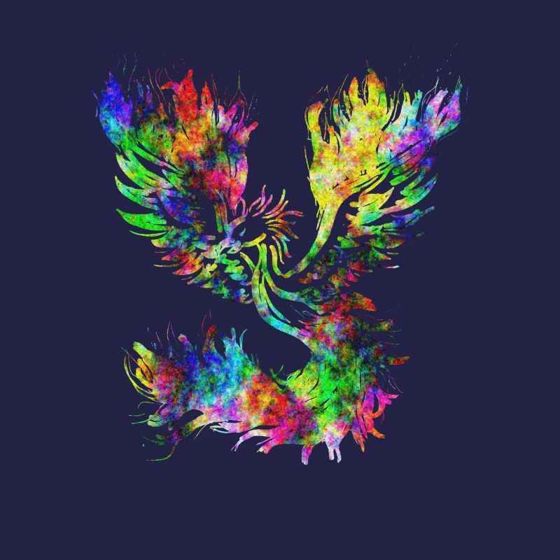 Psychedelischer Phönix