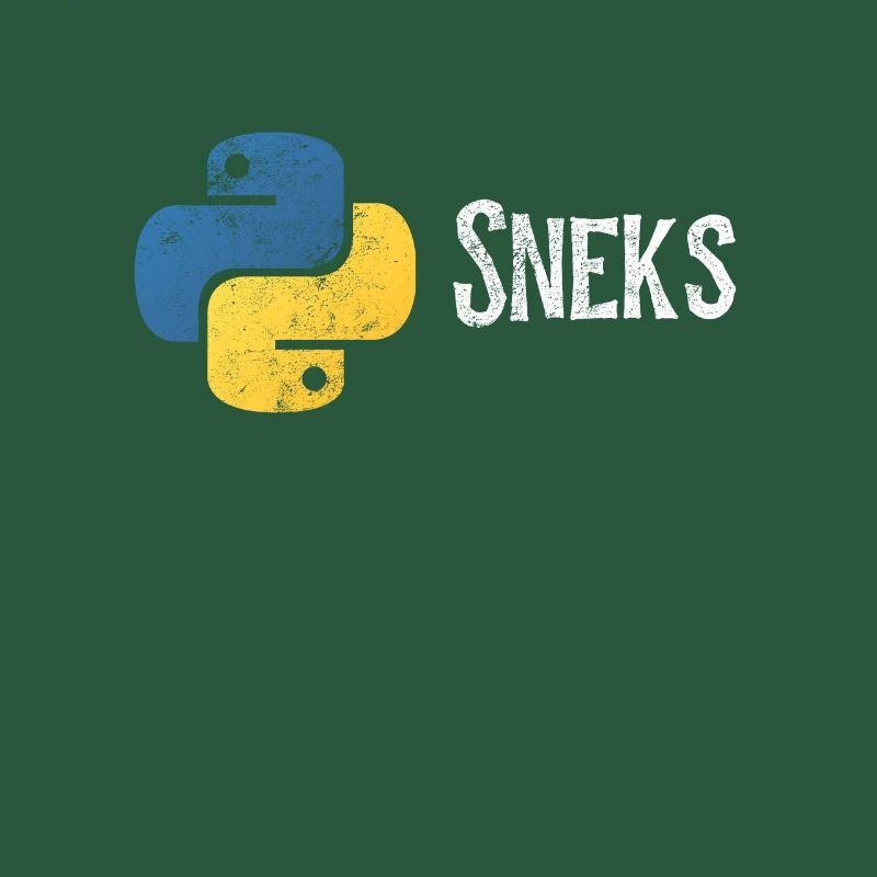 Lustige Python-Programmierer-Programmierung in Not