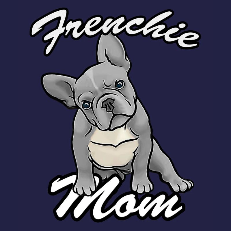 Frenchie Mutter blau