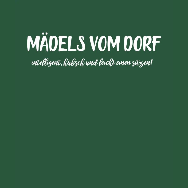 Mädels vom Dorf intelligent hübsch einen sitzen