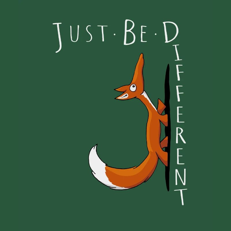Just Be Different Sei Anders Selbstbewußter Fuchs