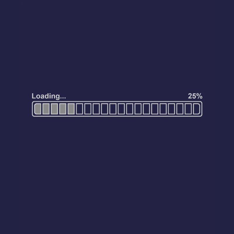Ladebalken 25%, hell