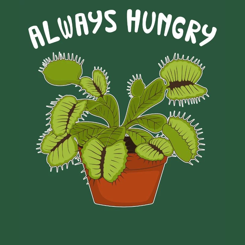Impression toujours Hungry Funny Venus Flytrap