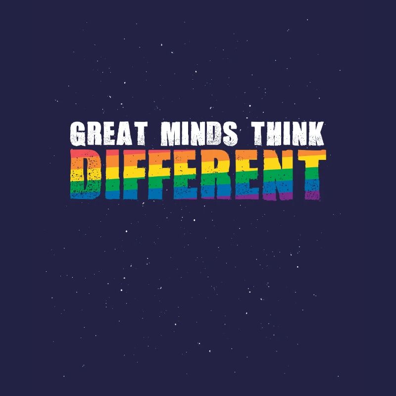 Great minds think different