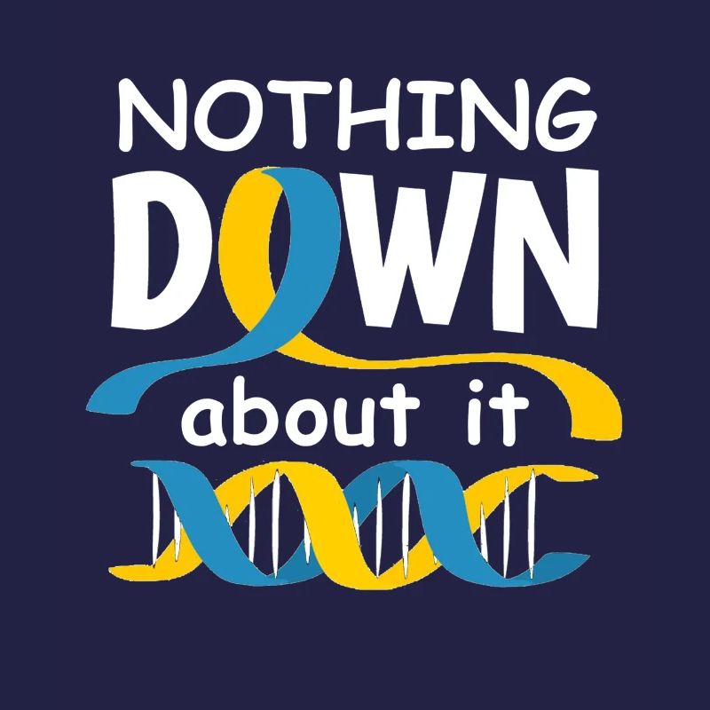 Down Syndrom Tag Spruch Chromosom Geschenkidee