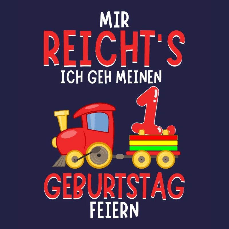 1. Geburtstag Geburtstagsgeschenk mit Eisenbahn