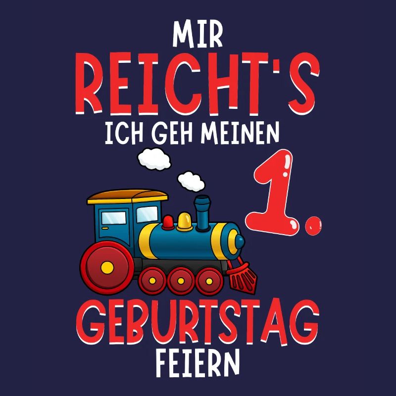 1. Geburtstag Geburtstagsgeschenk mit Eisenbahn