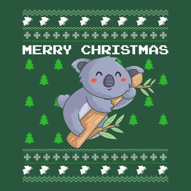 Pull de Noël moche Koala