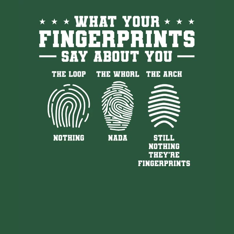 Ce que vos empreintes digitales disent de vous Forensic Dete