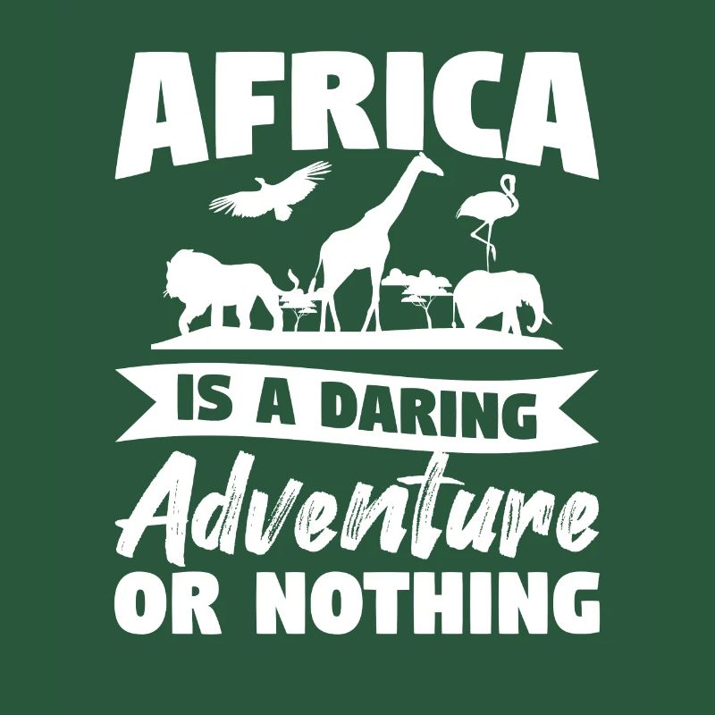 Afrika ist ein gewagtes Abenteuer oder nichts Safari