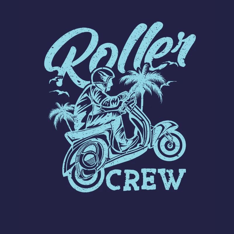 Roller Crew Scooter Motorroller Geschenkidee