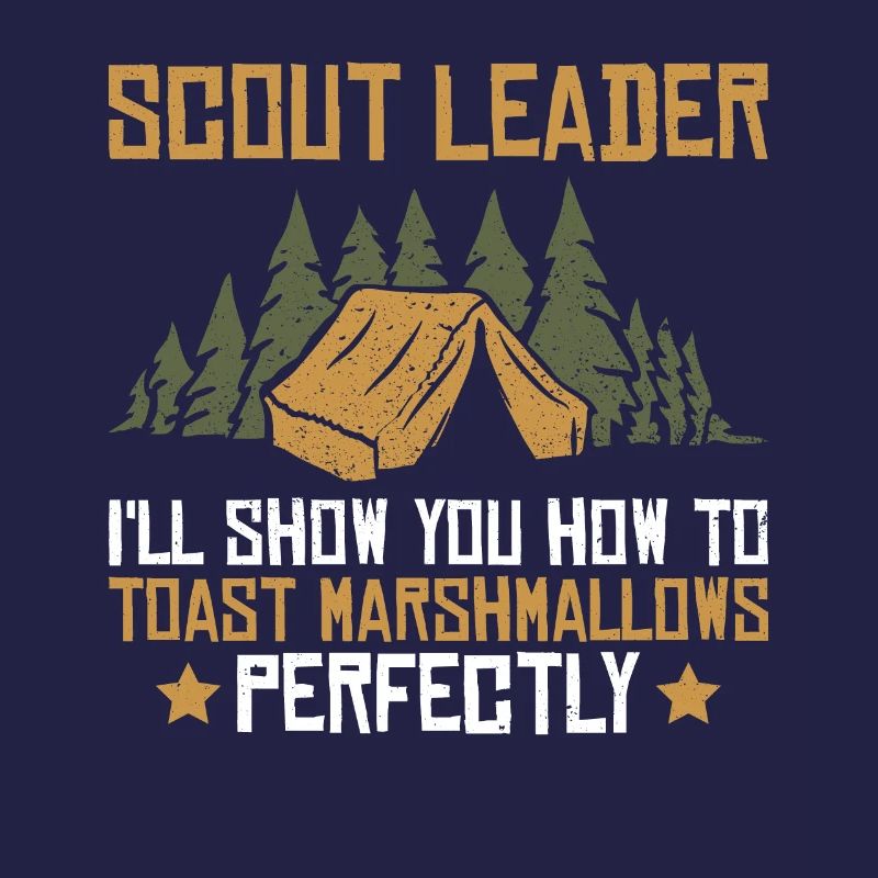 Scout Leader Design Für Einen Scoutmaster Oder