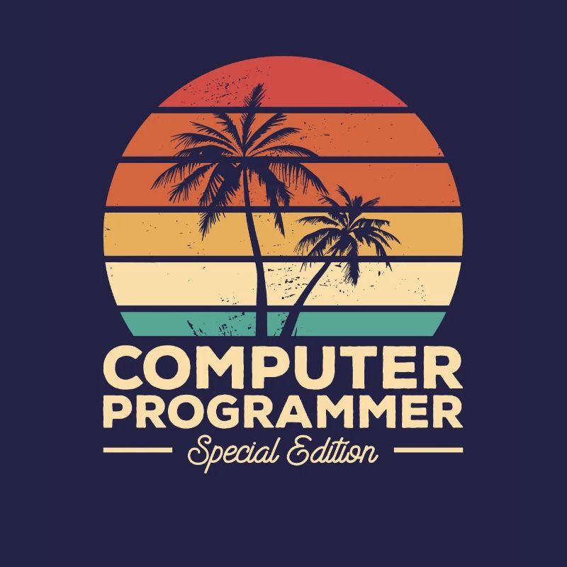 Retro Computerprogrammierer Sonderedition