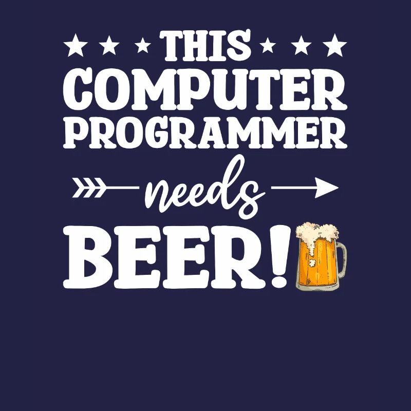 This Computer Programmer Needs Beer Programming
