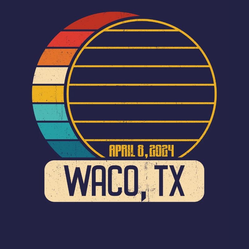 Total Solar Eclipse Texas Waco April 28, 2024