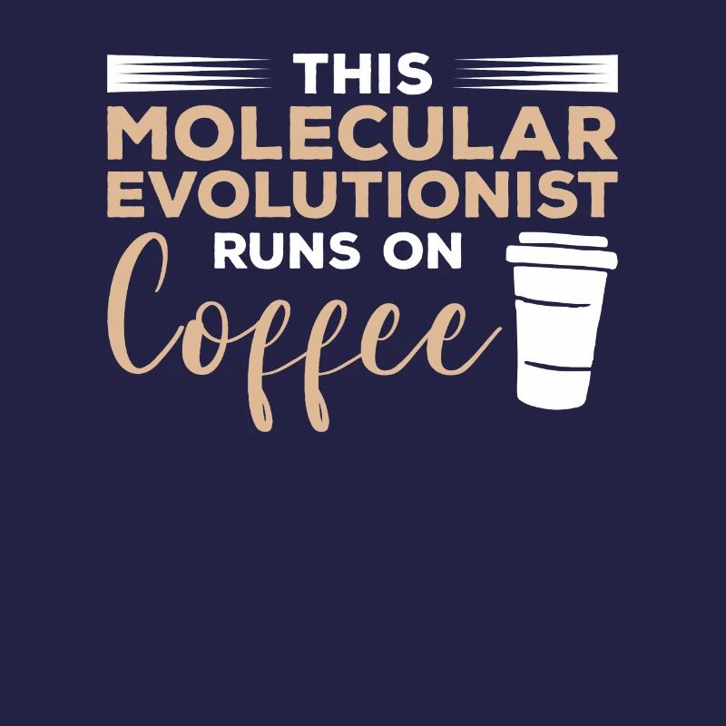 Dieser molekulare Evolutionist ernährt sich von Kaffee