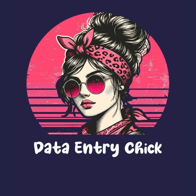 Woman Data Entry Chick Data Entry Clerk