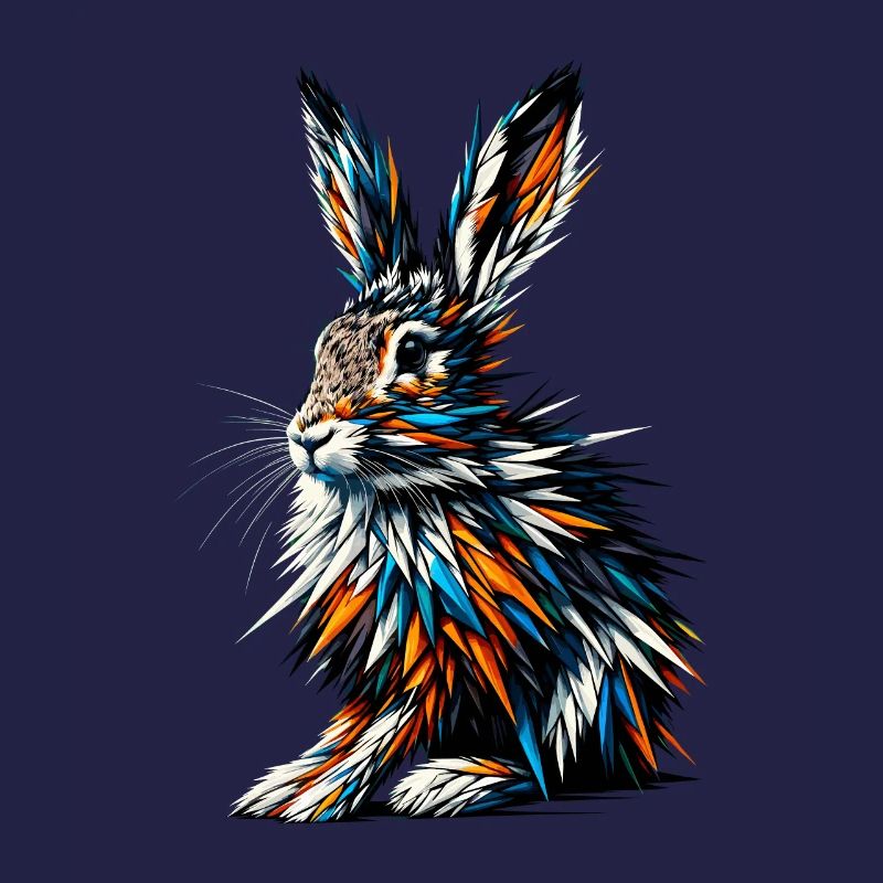 Polygon Art Jackrabbit Jackrabbits