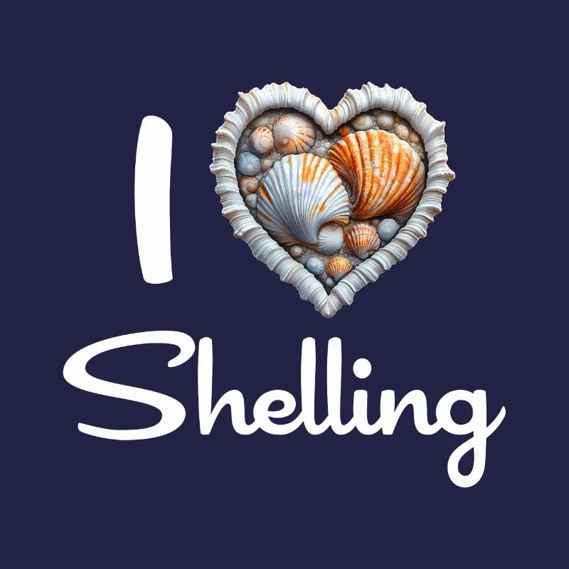 I Love Shelling Shells Shell Collector Gift