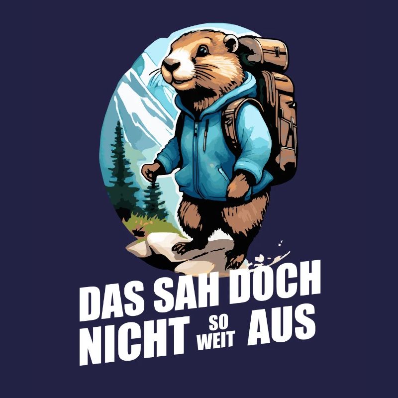 Murmeltier Wanderspruch wandern Berge so weit