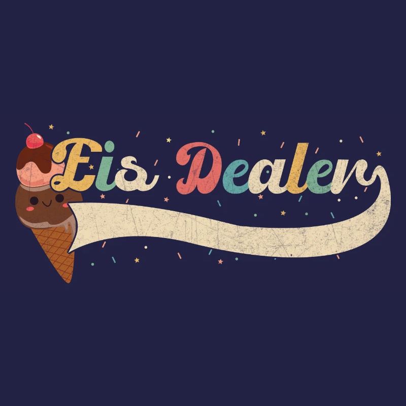 Eismann Eisverkäufer Eisdealer