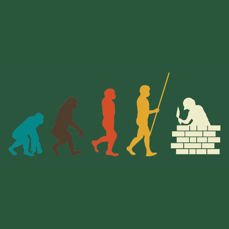 Maurer Evolution Artisan Construction Worker Gift