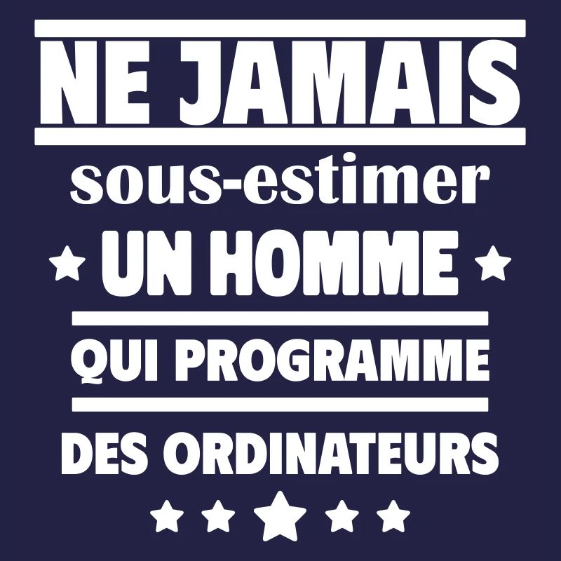 Unterschätzen Sie niemals einen Mann, der programmiert