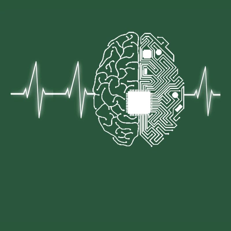 Programmeur Lover Programmer Heartbeat design