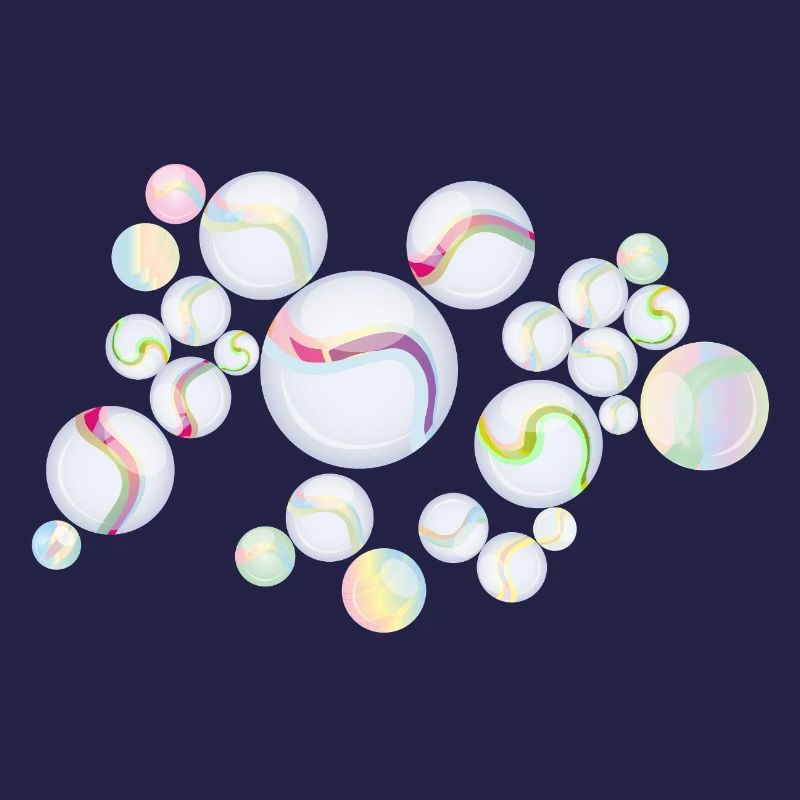 Marbles with Pattern – Shimmering Elegance