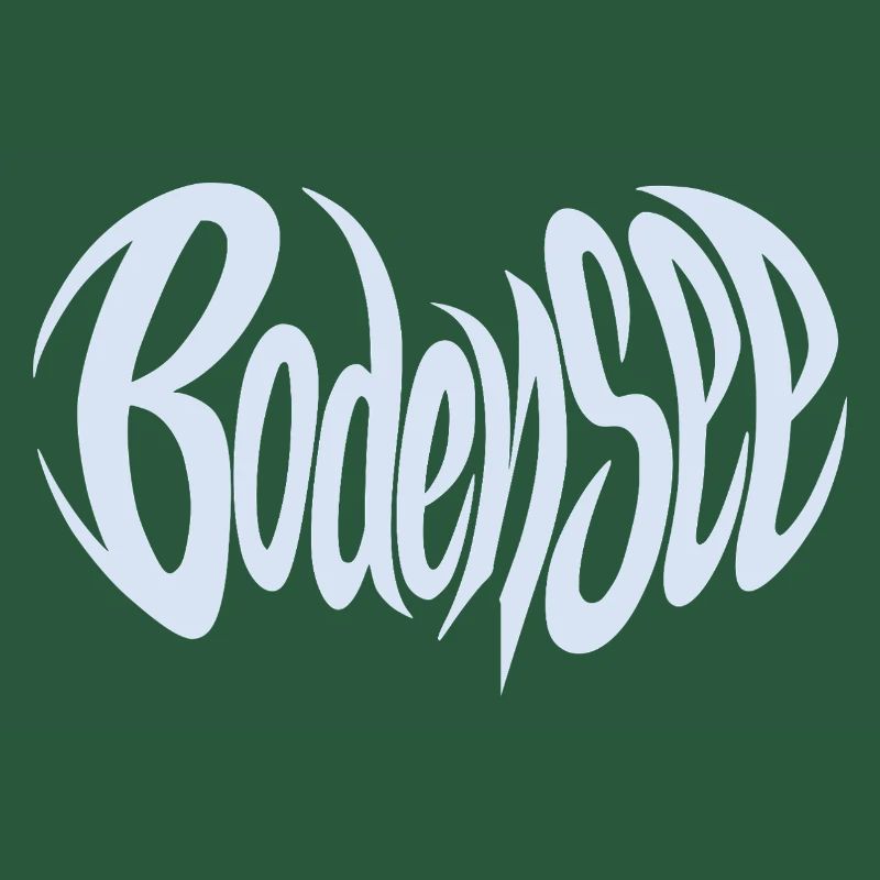 Bodensee Schriftzug