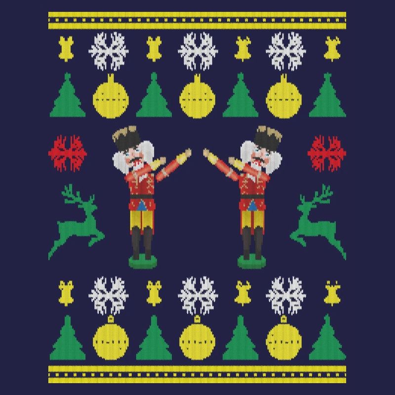 Tanzender Nussknacker Dabbing Nutcracker Knittered