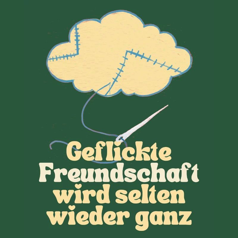 Geflickte Freundschaft wird selten wieder ganz