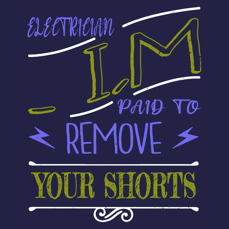 electrician gift caution electrical engineering