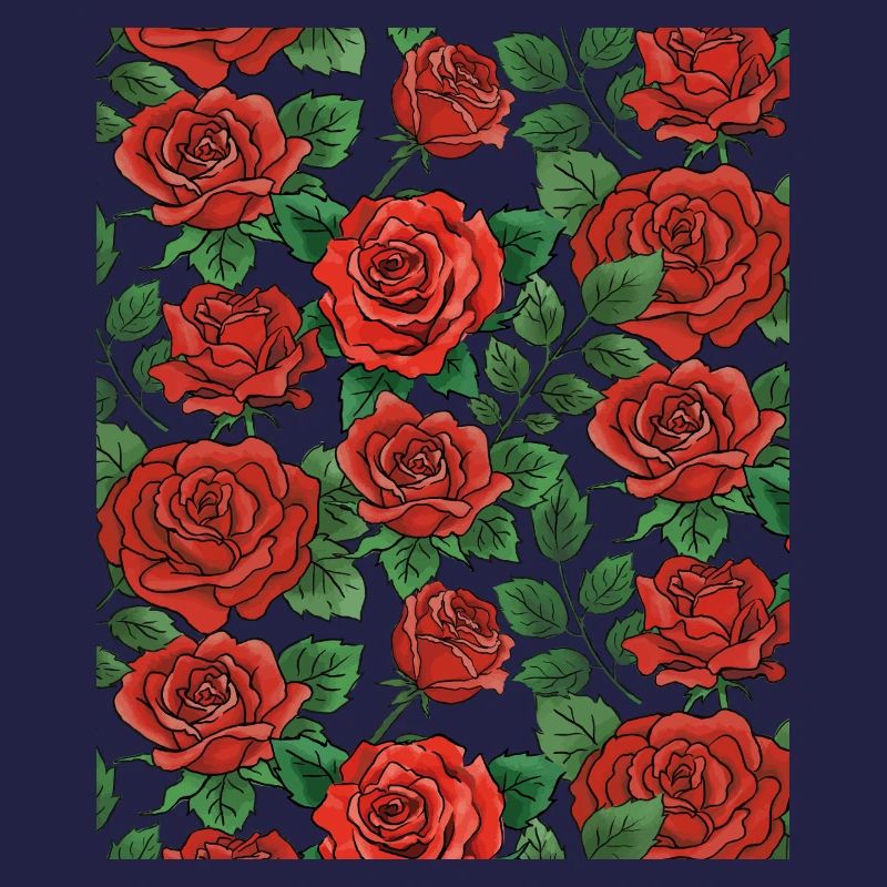 Motif Roses
