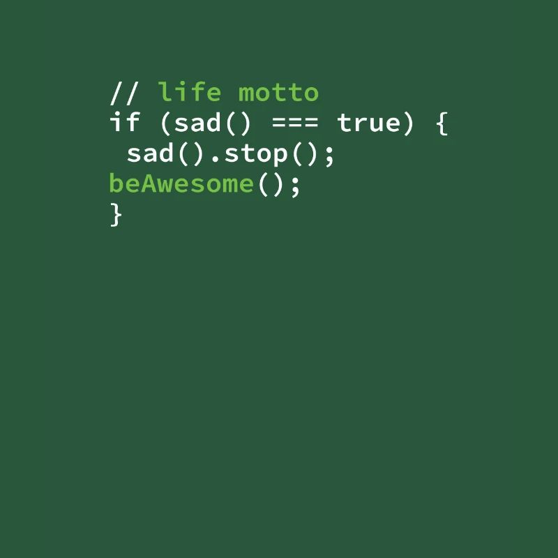 Coder Coding devise du programmeur de la vie