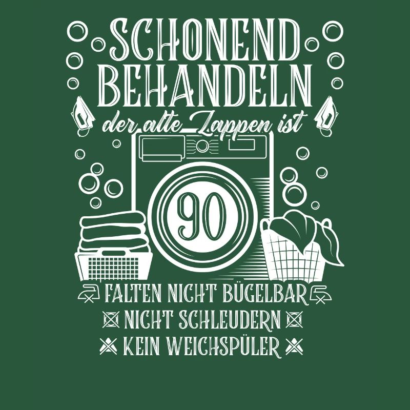 Schonend Behandeln neunzig Geschenk 90 Geburtstag