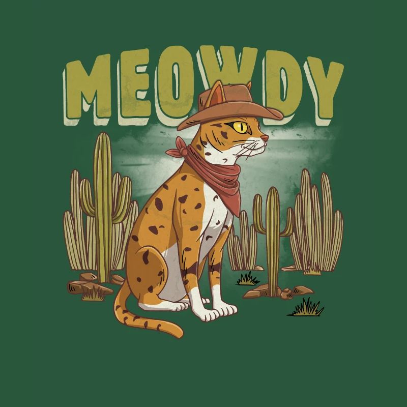 Conception de chat Meowdy Chat