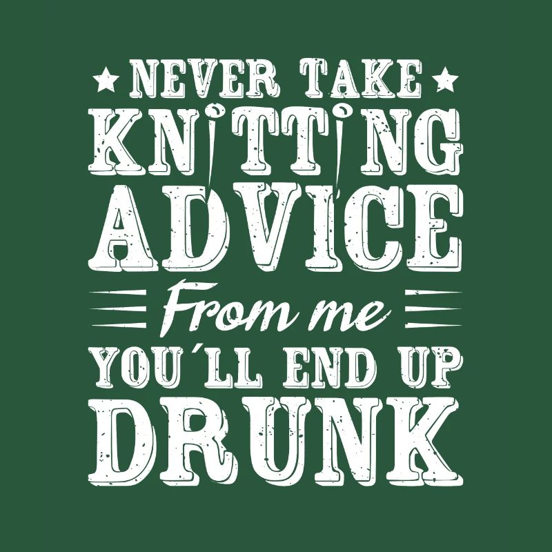Never take Knitting